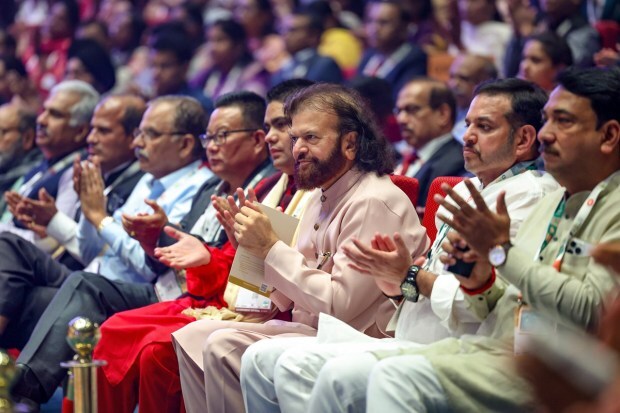 The prime minister also said women in India have the natural ability to lead the food processing industry. He further said India's sustainable food culture has evolved over thousands of years and ancestors linked food habits to Ayurveda. (PTI Photo)