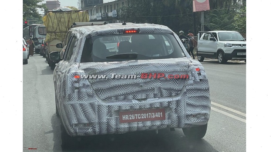 2024 Maruti Swift spy