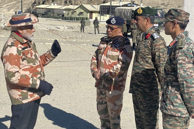 In 2022, the Prime Minister Modi celebrated Diwali with soldiers in Kargil and said Diwali means the