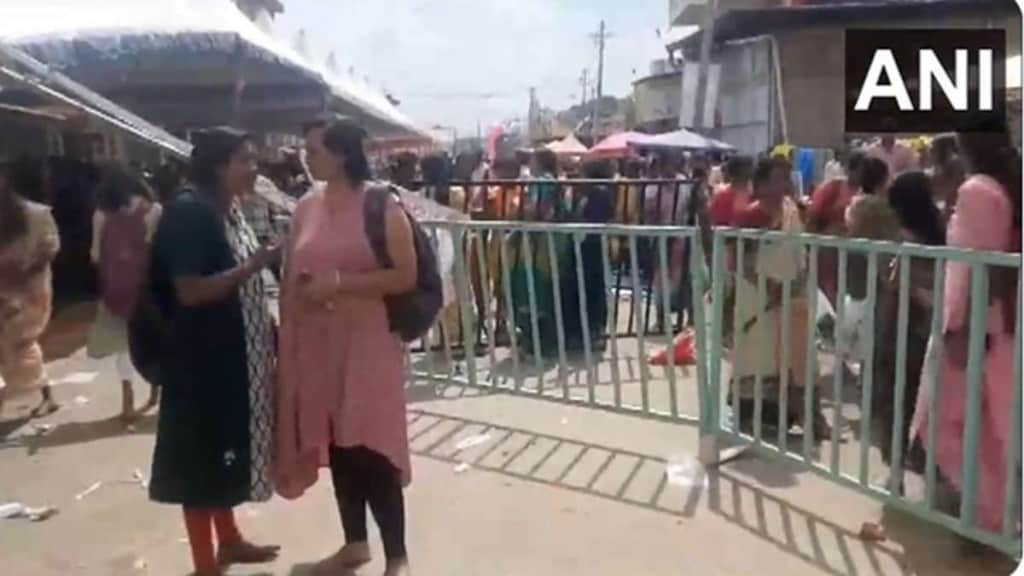 Bengaluru: Stampede at Hasanamba Temple as devotees suffer electric shock