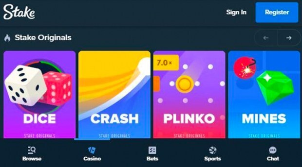 Stake.com - Topprankat casino utan svensk licens