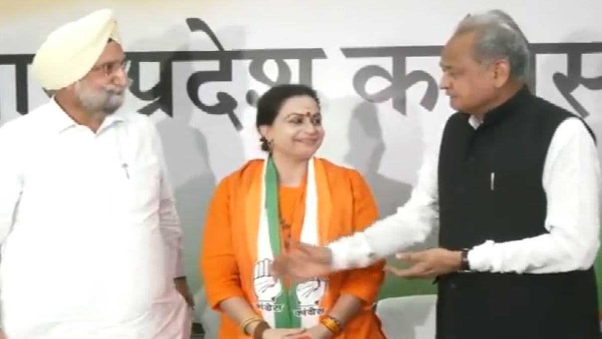 Rajasthan Election 2023: Sadhvi Anadi Saraswati resigns from BJP, joins Congress ahead of polls Rajasthan Election 2023: Sadhvi Anadi Saraswati resigns from BJP, joins Congress ahead of polls