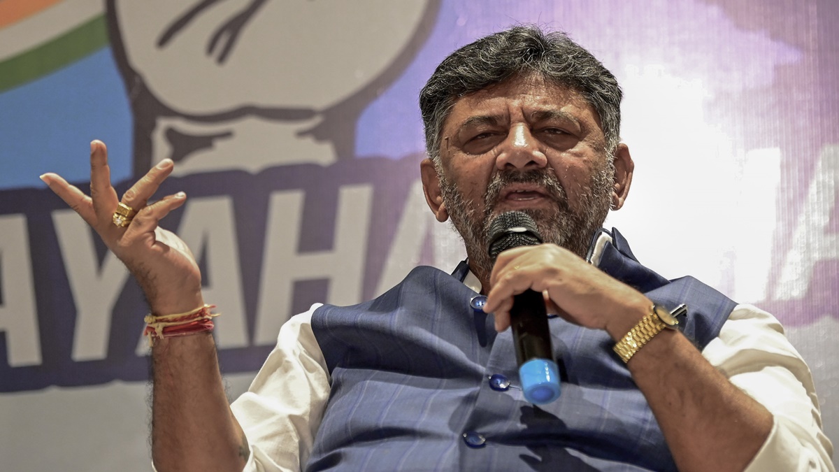 Telangana Elections 2023 | 'Did not seek votes': Shivakumar defends govt over EC notice to Karnataka Telangana Elections 2023 | 'Did not seek votes': Shivakumar defends govt over EC notice to Karnataka