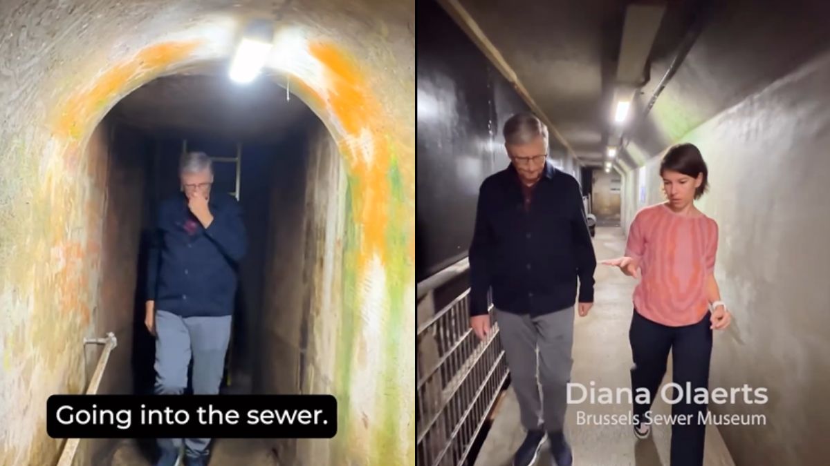 Bill gates, world toilet day, world toilet day 2023, gates, microsoft, brussels, sewer, sewage, sewage system Bill gates, world toilet day, world toilet day 2023, gates, microsoft, brussels, sewer, sewage, sewage system