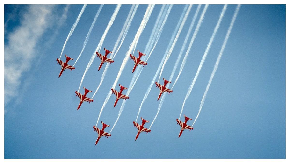 IAF show at world cup 2023 final