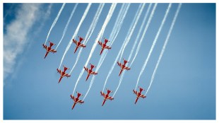 IAF show at world cup 2023 final