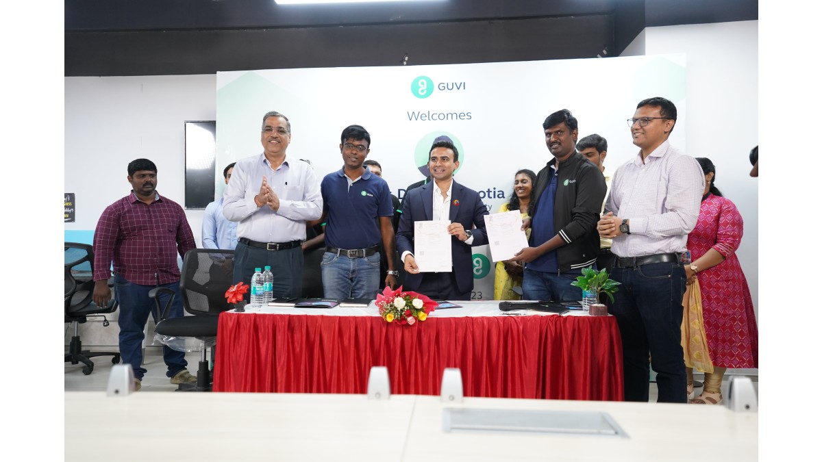 The partnership aims to upskill college students with more than 1,000 Industry-recognised skill certification. The partnership aims to upskill college students with more than 1,000 Industry-recognised skill certification.