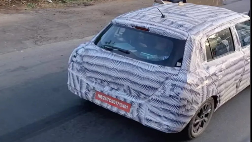 Maruti Suzuki Swift spied