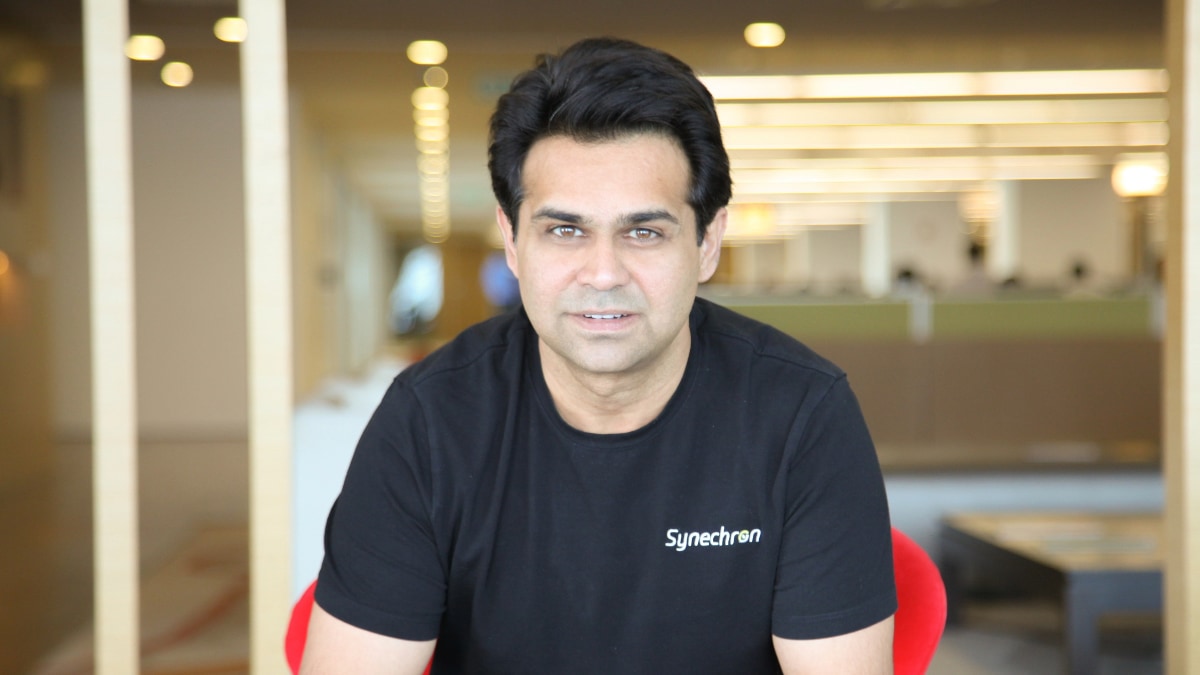 Husain finds time to read the news, catch up on emails, and most importantly, call his family