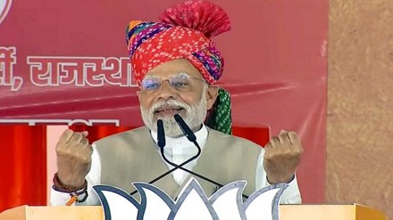Rajasthan elections 2023 | PM Modi slams 'Ghamandia' alliance, promises to review fuel prices if BJP wins Rajasthan elections 2023 | PM Modi slams 'Ghamandia' alliance, promises to review fuel prices if BJP wins