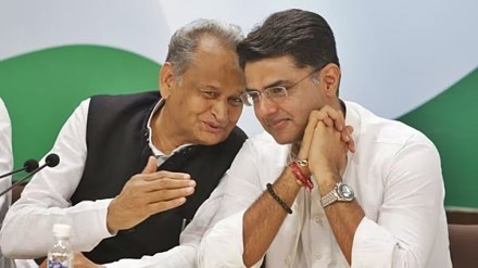 Rajasthan Elections 2023: CM Ashok Gehlot shares video of Sachin Pilot after PM Modi's 'infighting' dig Rajasthan Elections 2023: CM Ashok Gehlot shares video of Sachin Pilot after PM Modi's 'infighting' dig