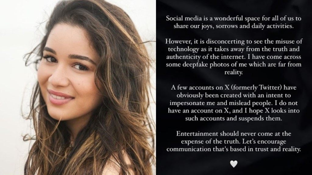 Sara Tendulkar, Sara Tendulkar news, Sara Tendulkar latest news, Sara Tendulkar Twitter, Sara Tendulkar Instagram, Sara Tendulkar Deepfakes, deep fake pics, deep fake images