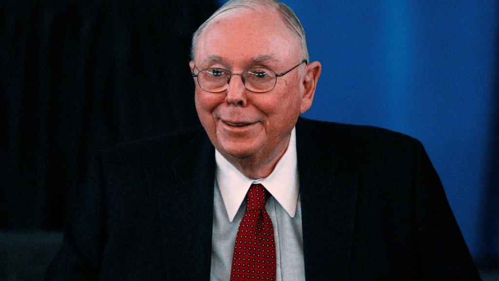Charlie Munger passed away