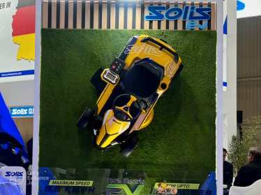 Solis electric lawn mower