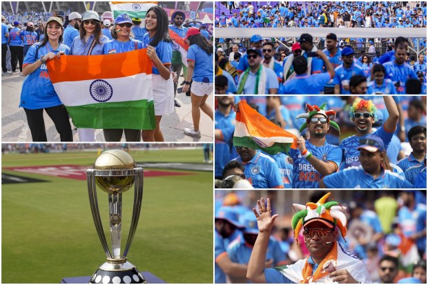 India will face Australia in the ICC World Cup 2023 final on Sunday. The match will be played at Narendra Modi stadium, the world's largest cricket stadium in Ahmedabad. The cricket fans across the country are in a state of excitement. All security arrangements have been made keeping in mind the attendance of high-profile dignitaries at the stadium. A control room with vigilance measures has been set up by the police. A tripartite arrangement has been made inside and outside the stadium.(Agencies Photo)