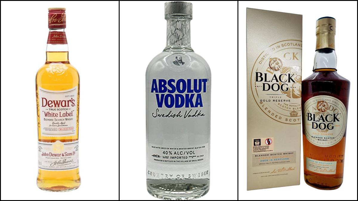 best vodka, best whiskey, best whisky, under 3000 alcohol, under 3000 whiskey, under rs 3000 vodka, black dog, barcardi