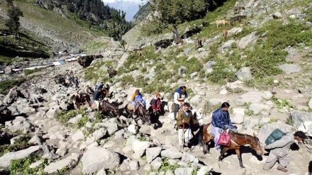 Amarnath yatra, Amarnath shrine, BRO widens Amarnath road,