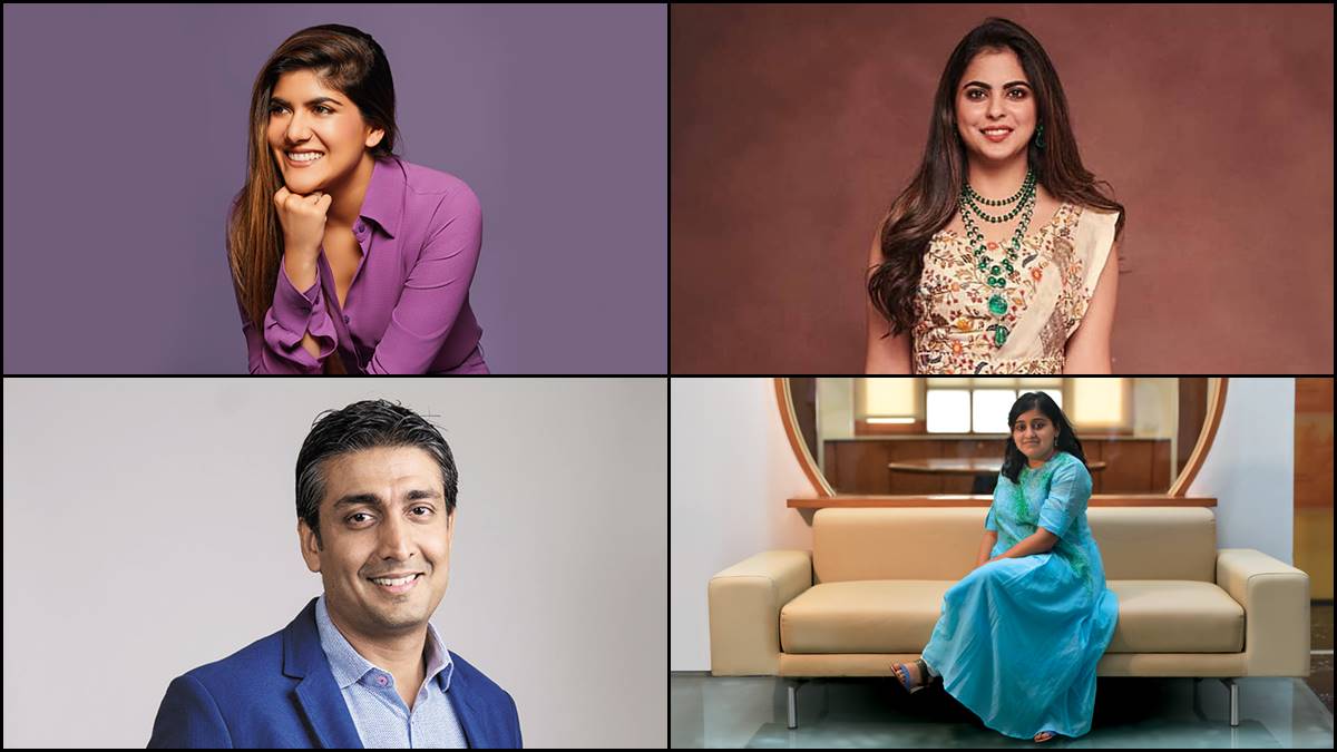 young billionaires, Indian business tycoons, young business tycoons, ananya birla, Isha Ambani, Isha Ambani net worth, Ananya Birla net worth, Ashni Biyani,who is Ashni Biyani, Akash Ambani, Rishad Premji, Rishad Premji net worth, lifestyle