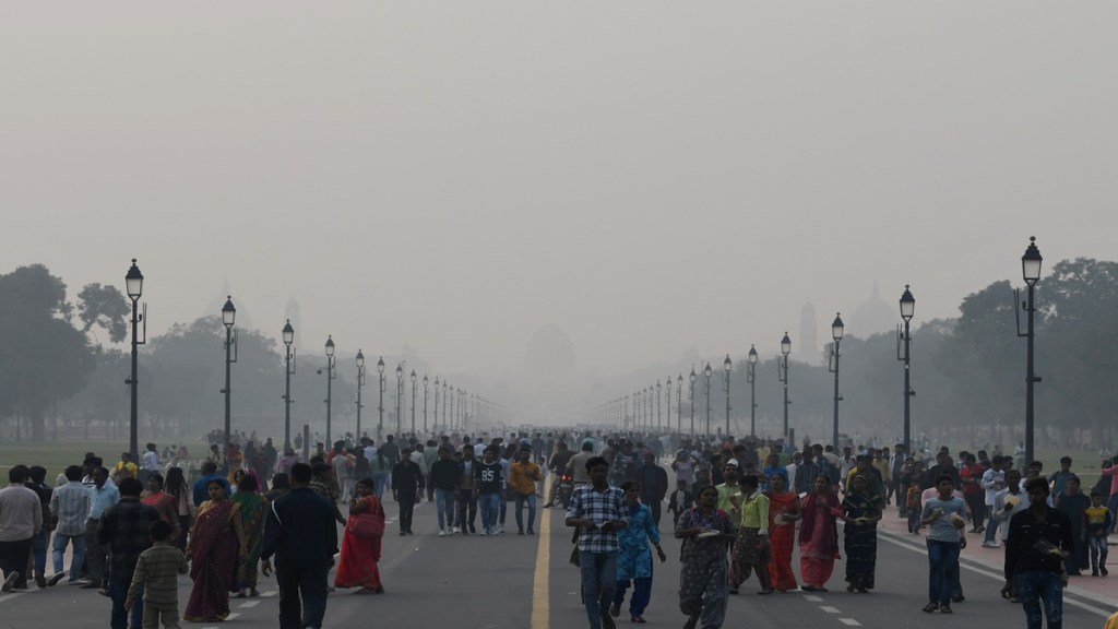 'Delhi most polluted city in the world', claims Swiss company as AQI plunges to 'very poor' category again
