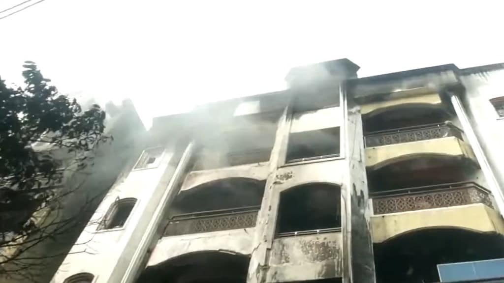 Hyderabad: Nine dead, 10 rescued as massive fire breaks out at residential building in Nampally