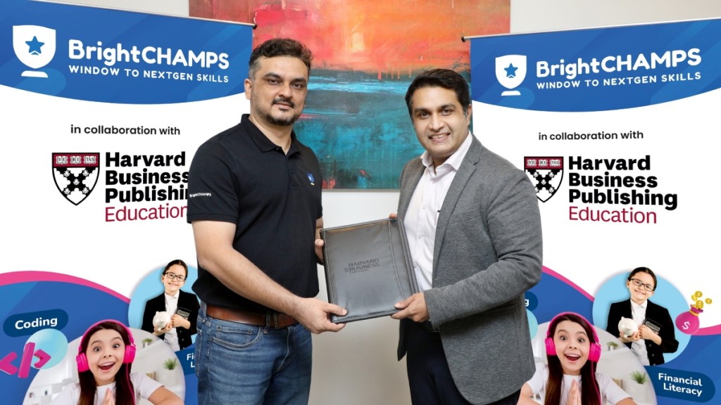 BrightCHAMPS join forces with Harvard Business Publishing Education