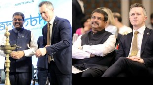 Dharmendra Pradhan and Australian Education Minister unveil plans for two Australian universities in Gujarat