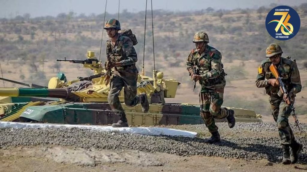 One of the key focuses of Exercise Shakti is to enhance physical fitness levels (Photo: PTI)