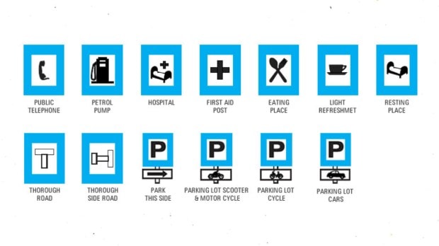 Informatory signs