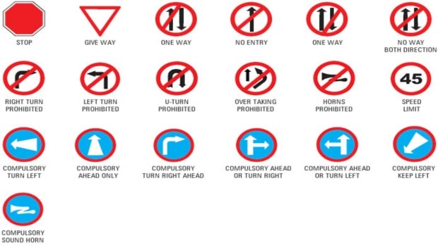 mandatory signs