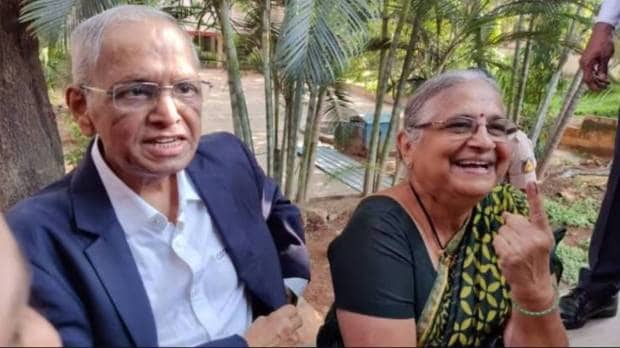 Narayana Murthy, Narayana Murthy net worth, Narayana Murthy grandchild, Narayana Murthy children, who is Rohan Murty, Sudha Murty, Sudha Murty net worth, Sudha Murty career, lifestyle