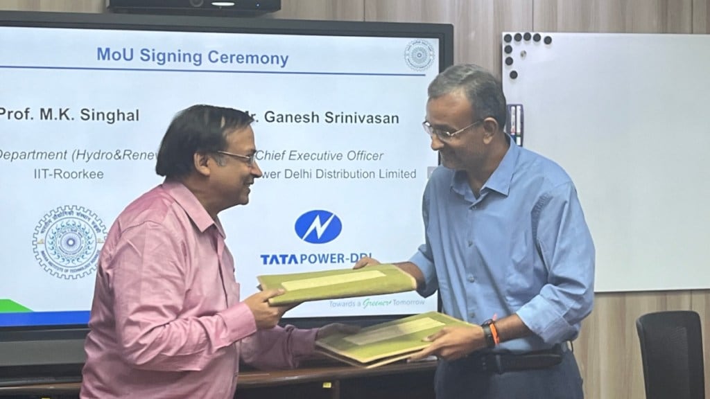 Tata Power, Tata Power news, Tata Power IIT Roorkee, Tata Power Delhi Distribution, Tata Power Delhi Distribution IIT Roorkee
