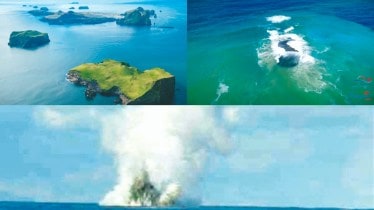 Islands created in recent times, Surtsey, Uunartoq Qeqertaq, Anak Krakatoa, Metis Shoal, Didicas Volcano