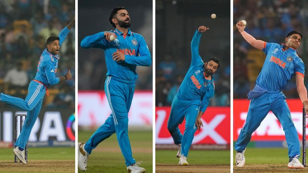 Rohit Sharma Bowling Rohit Sharma Bowling