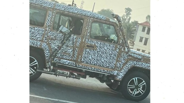 5-door Force Gurkha spied
