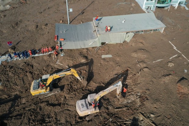 The quake-hit area in the Gansu-Qinghai border region is remote, mountainous, and home to several Muslim and Tibetan groups. It is geographically in the center of China, but culturally in the northwest. (Reuters)