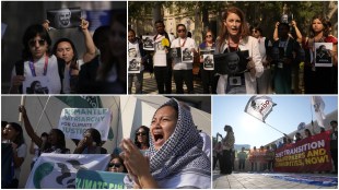 COP28, UAE, Egypt, U.N. climate summit, Protest in COP 28, latest news, photo news, gallery news,