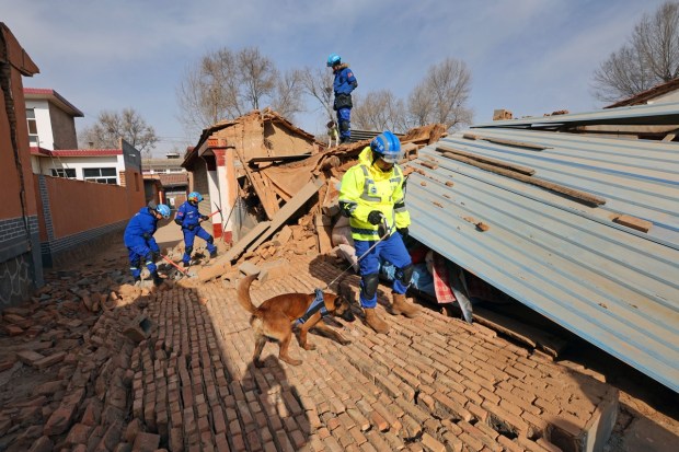 The quake damaged roads, power and communication lines, and triggered landslides in the affected areas. Many residents lost their homes and had to spend a cold winter night in tents or fields. (Reuters)