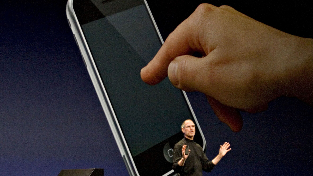 Apple iPhone Steve Jobs Apple iPhone Steve Jobs