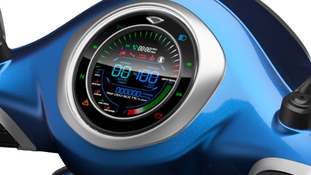 Bajaj Chetak Urbane console