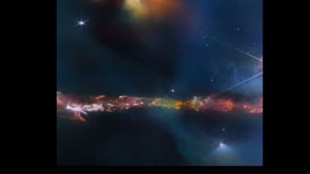 Image of Herbig-Haro objects shared by ESA. (Photo: Instagram/@European Space Agency)
