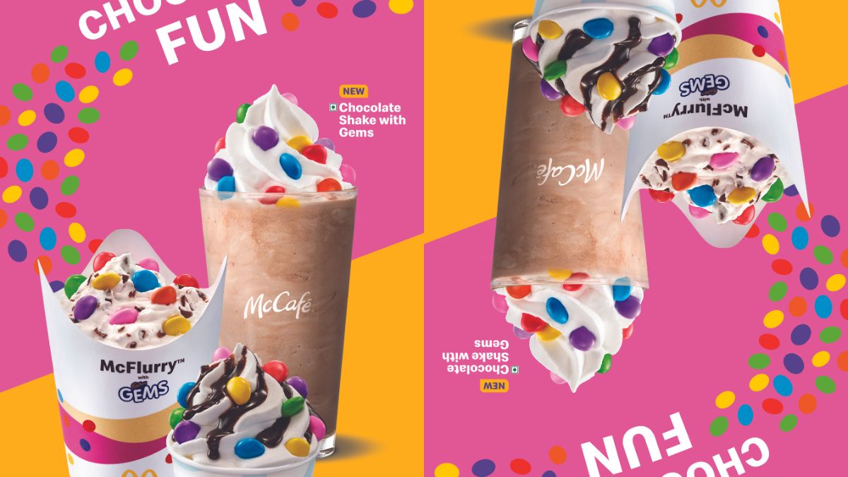 McDonald's India partners with Mondelez to launch Gems topped