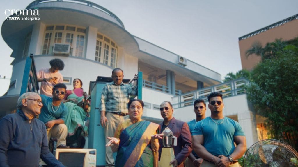 The campaign is conceptualised by the in-house Croma team