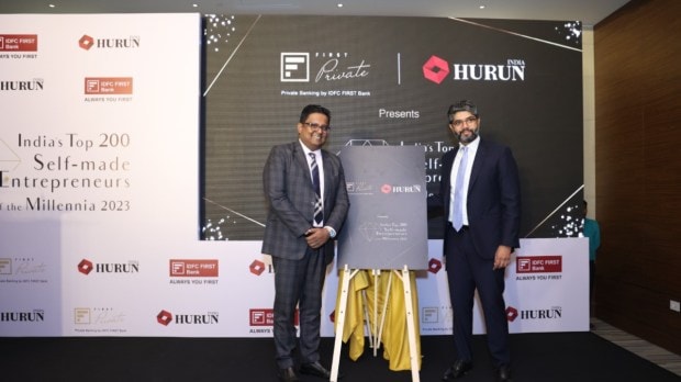Anas Rahman Junaid, MD & Chief Researcher, Hurun India and Vikas Sharma, Head - Wealth Management & Private Banking, IDFC FIRST Bank.