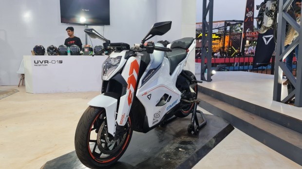 Ultraviolette F77 on display at IBW 2023