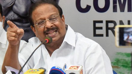 Kerala Congress chief Sudhakaran under fire over 'pro-Sangh' remarks Kerala Congress chief Sudhakaran under fire over 'pro-Sangh' remarks