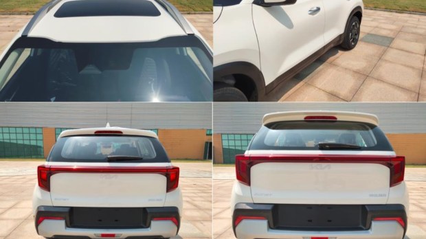 Kia Sonet facelift exterior