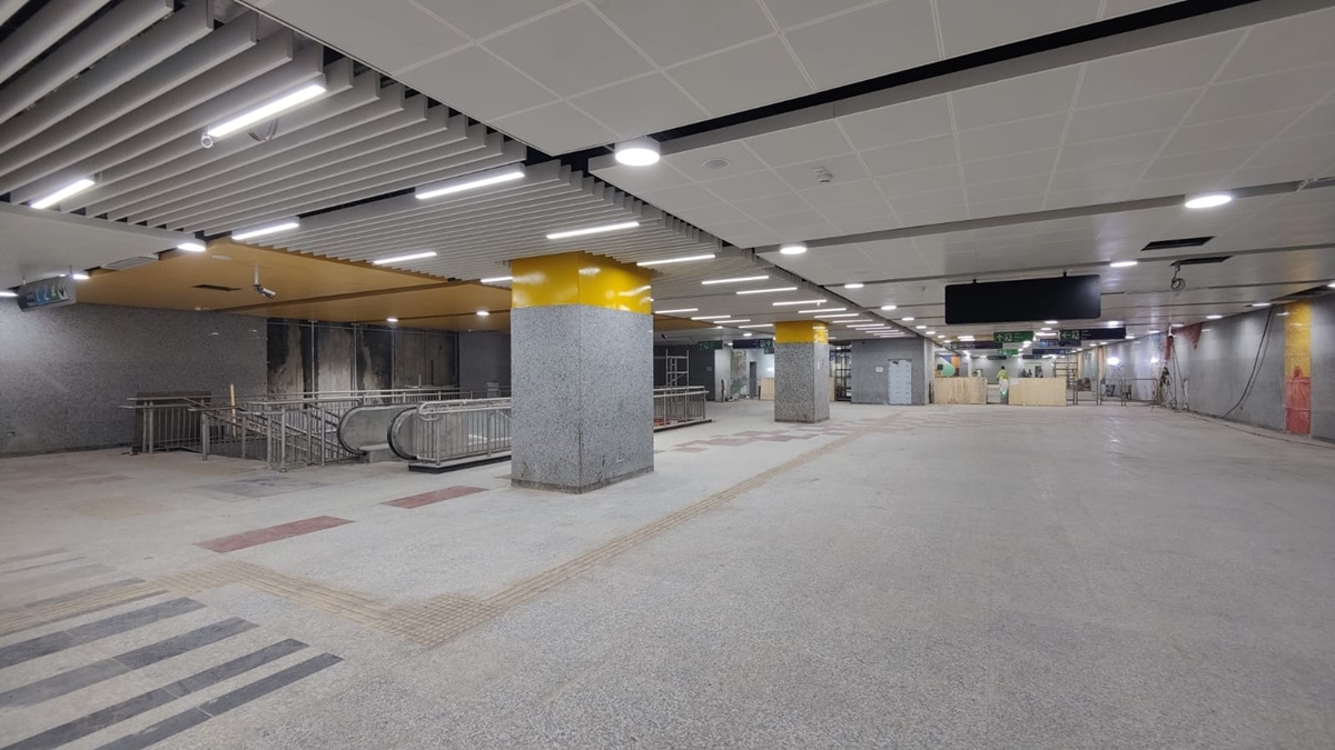 Kolkata Metro's Mahakaran Station