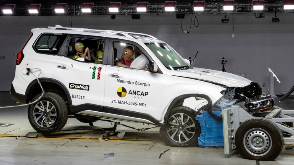 Mahindra Scorpio N crash test