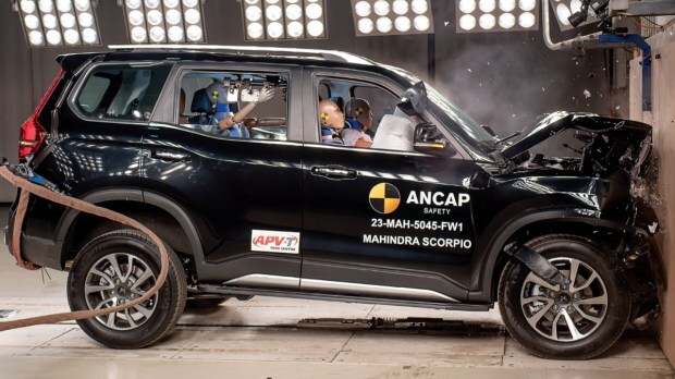 Mahindra Scorpio N ANCAP safety ratings