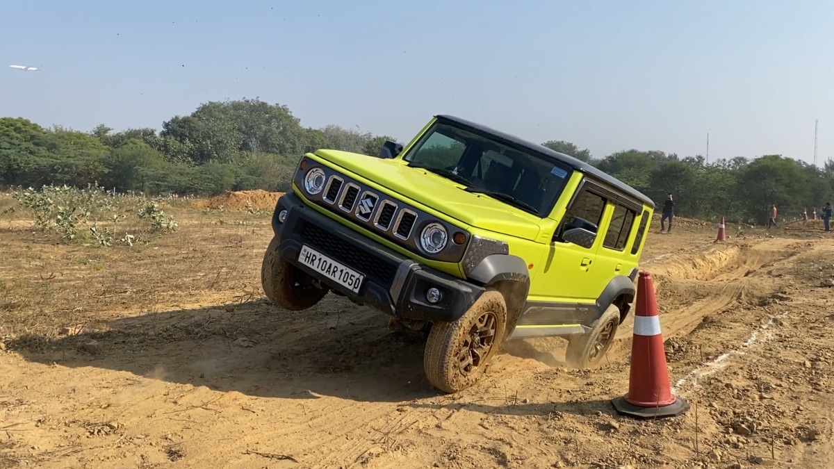 Maruti Jimny articulation
